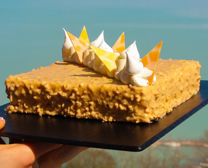 Maracujás szőke csokis túró mousse#gluténmentes