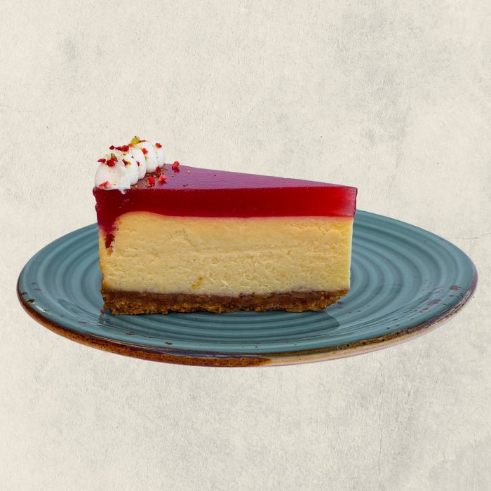 Epres sajttorta eperöntettel / pisztácia öntettel - gluténmentes