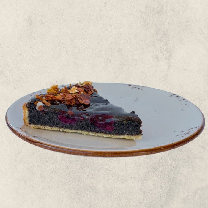 Meggyes-mákos pite
